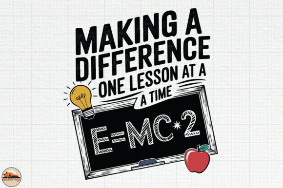 Making a Difference Teacher Tee Graphics and Crafts