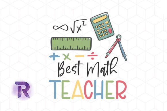 Math Teacher Sublimation PNG: Graphics and Crafts Made Simple