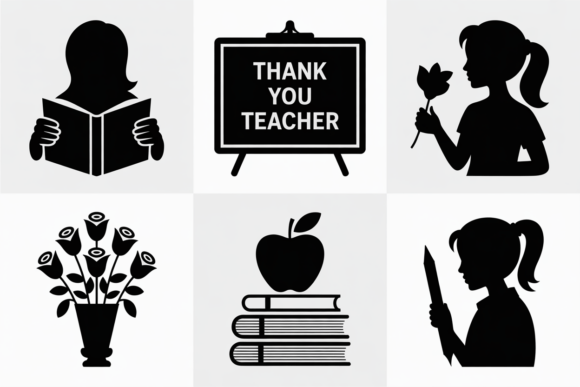 Teacher Appreciation Icons and Graphics