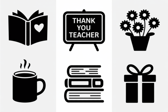 Thank You Teacher Icons and Graphics